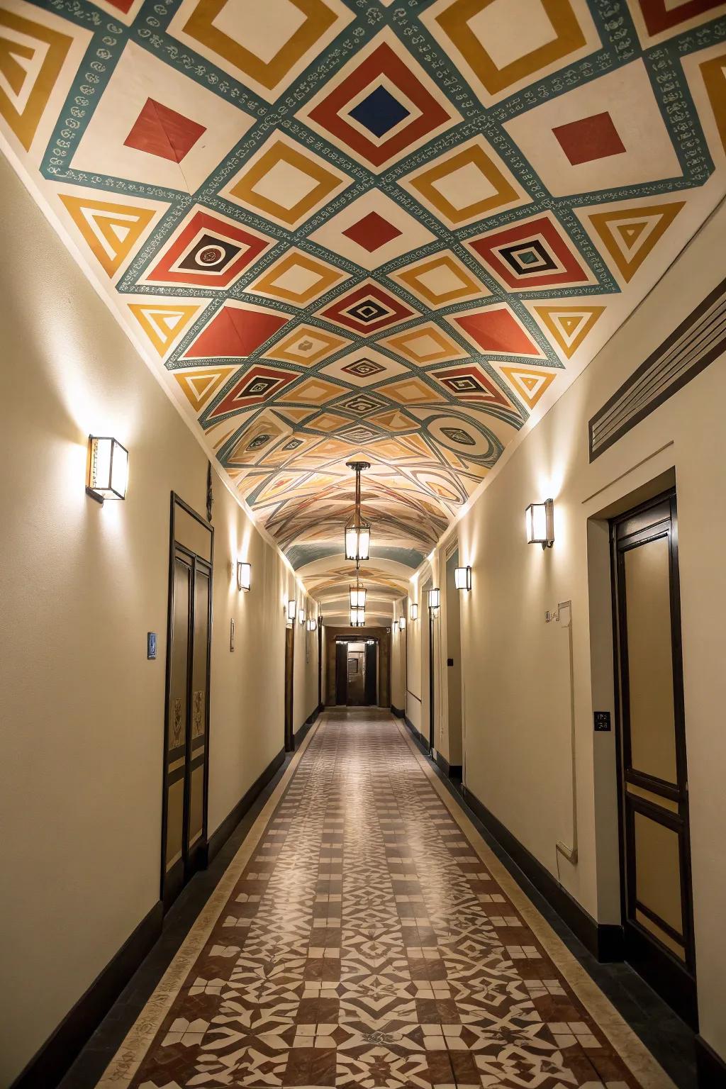 Patterned Ceilings for Lively Spaces