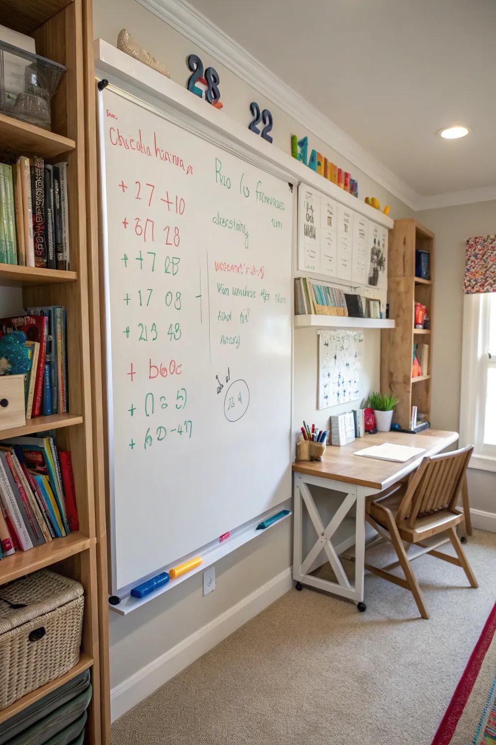 Enhance learning with educational content on your whiteboard.