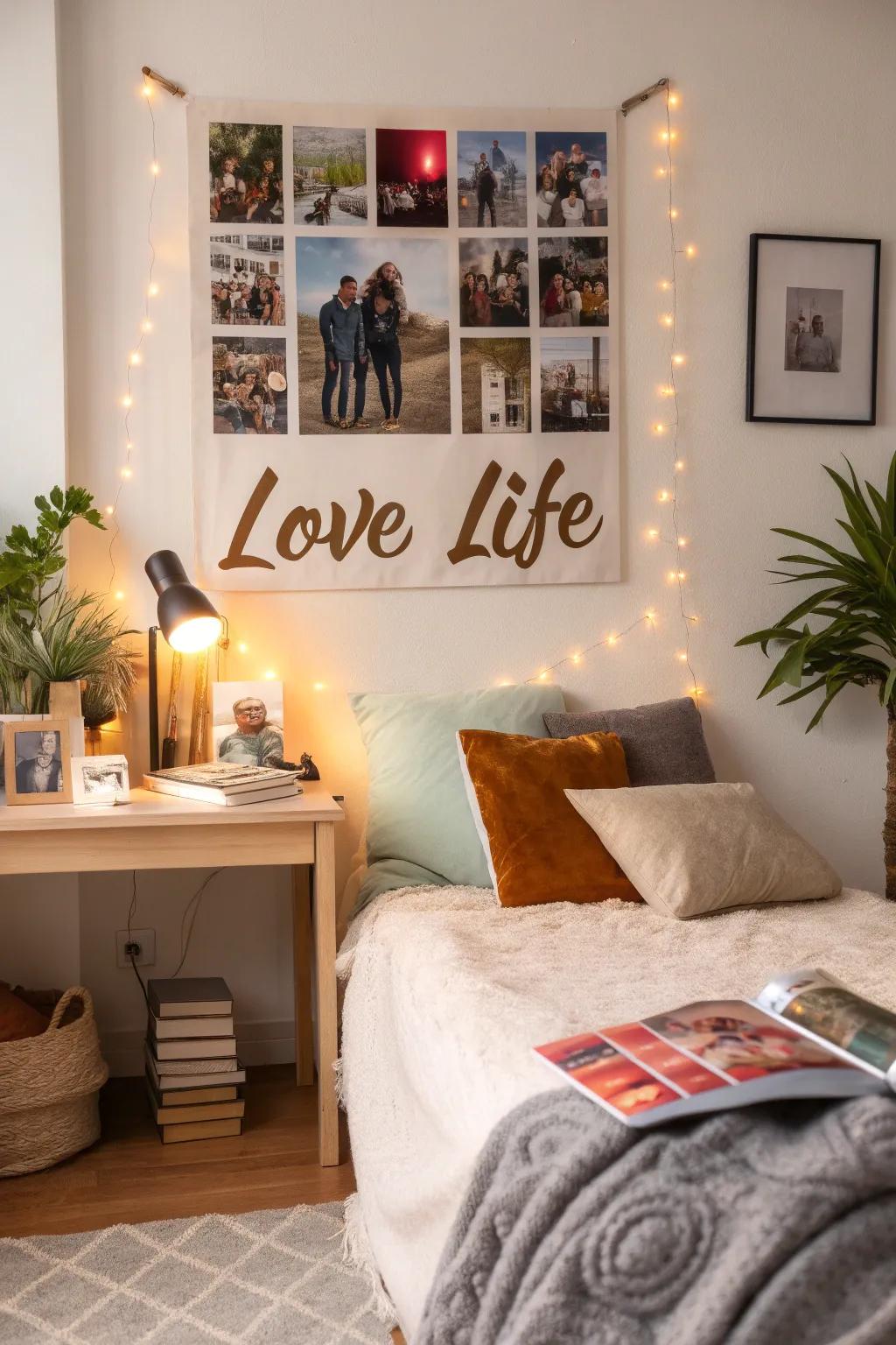 Combine memories with motivation for a unique touch.