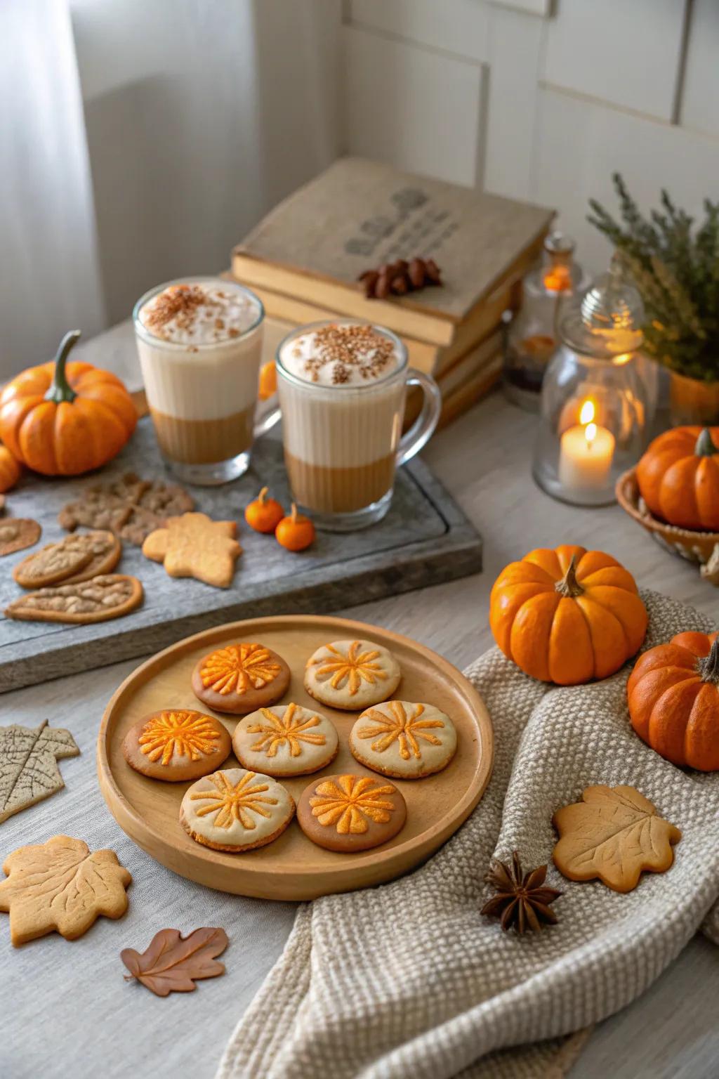 Delectable pumpkin delicacies to gratify your esteemed guests.