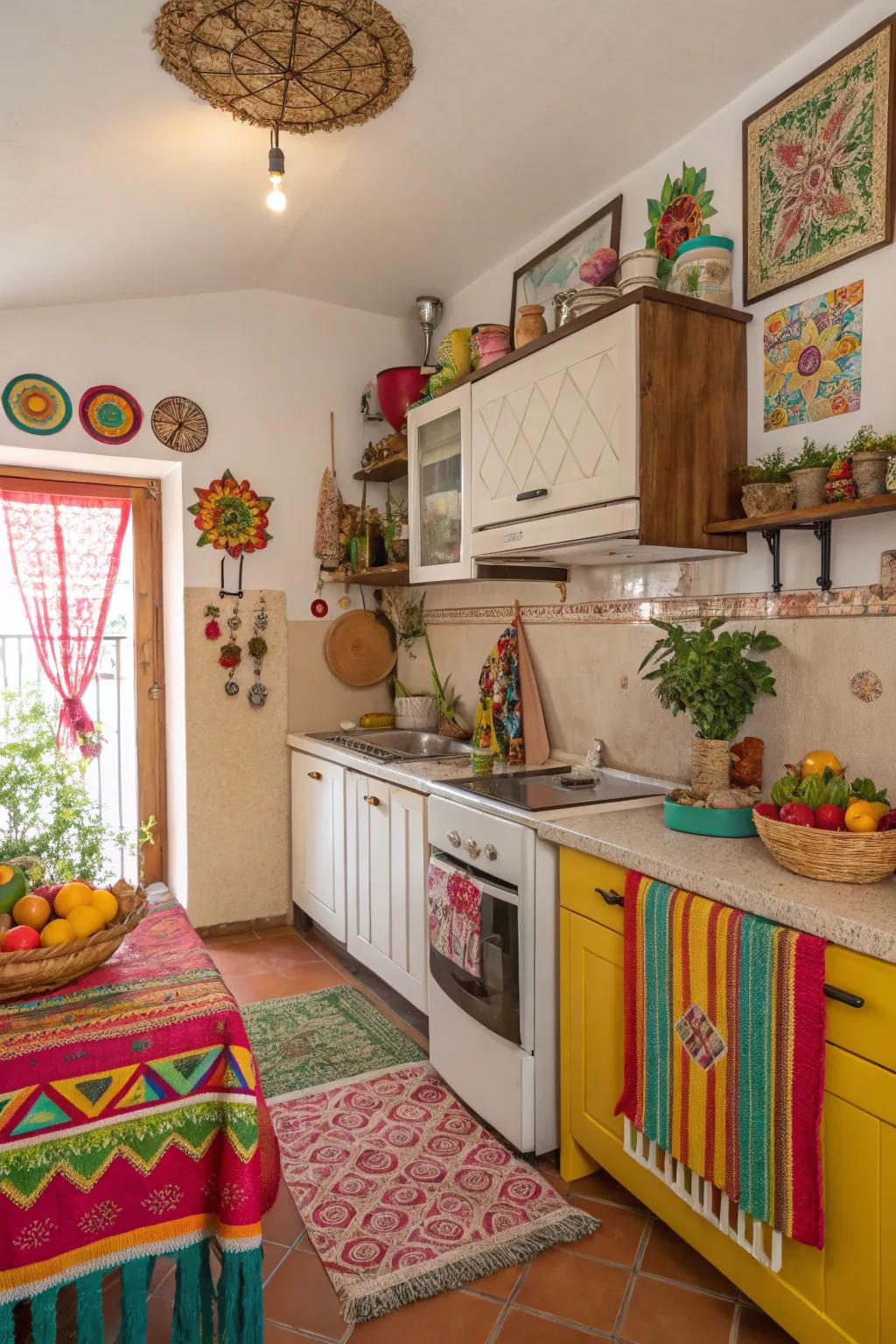 Decorative touches enhance the visual elegance of your cooking area.
