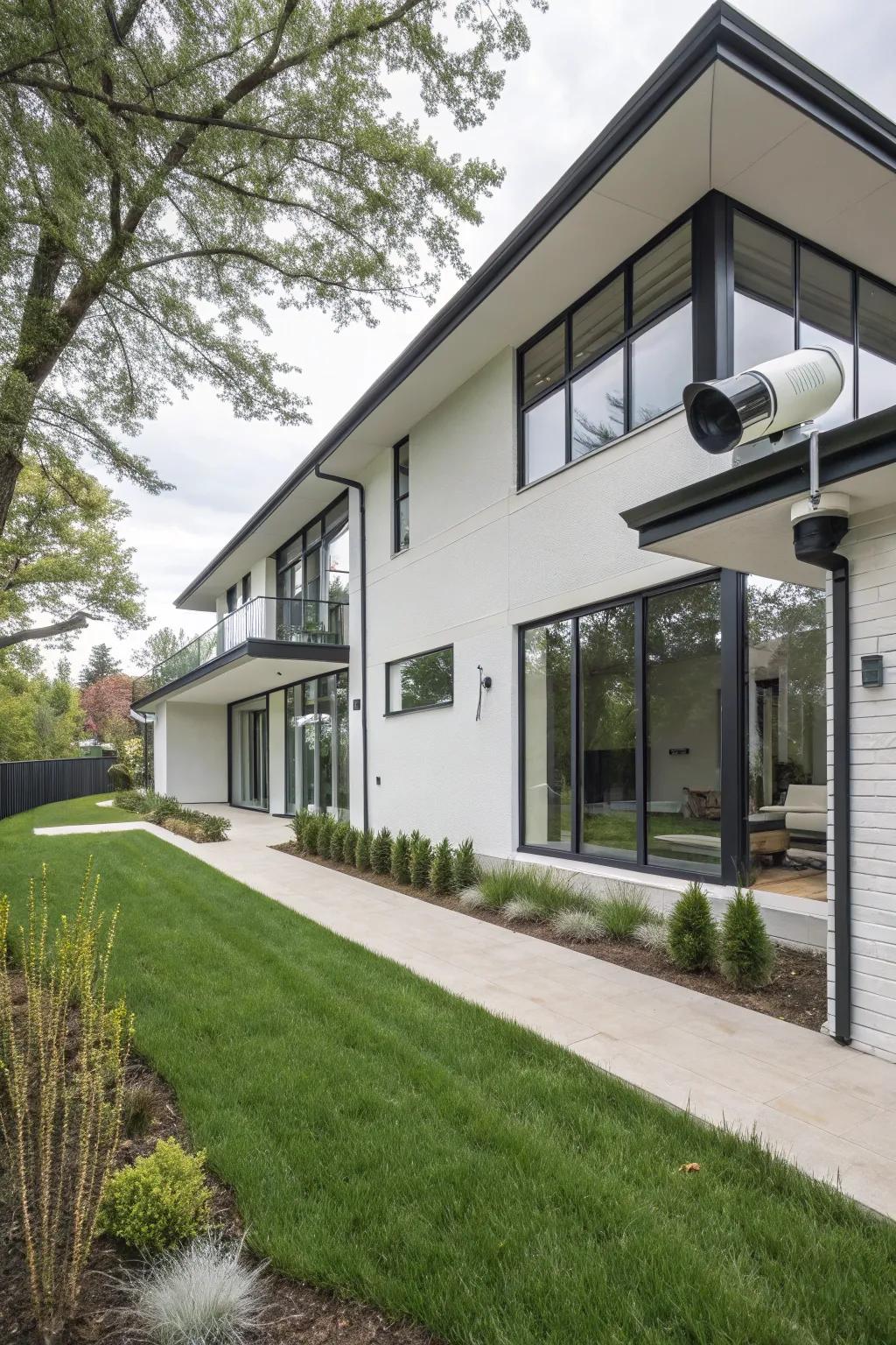 Ensure your home’s security with intelligent security cameras that blend seamlessly with your design.