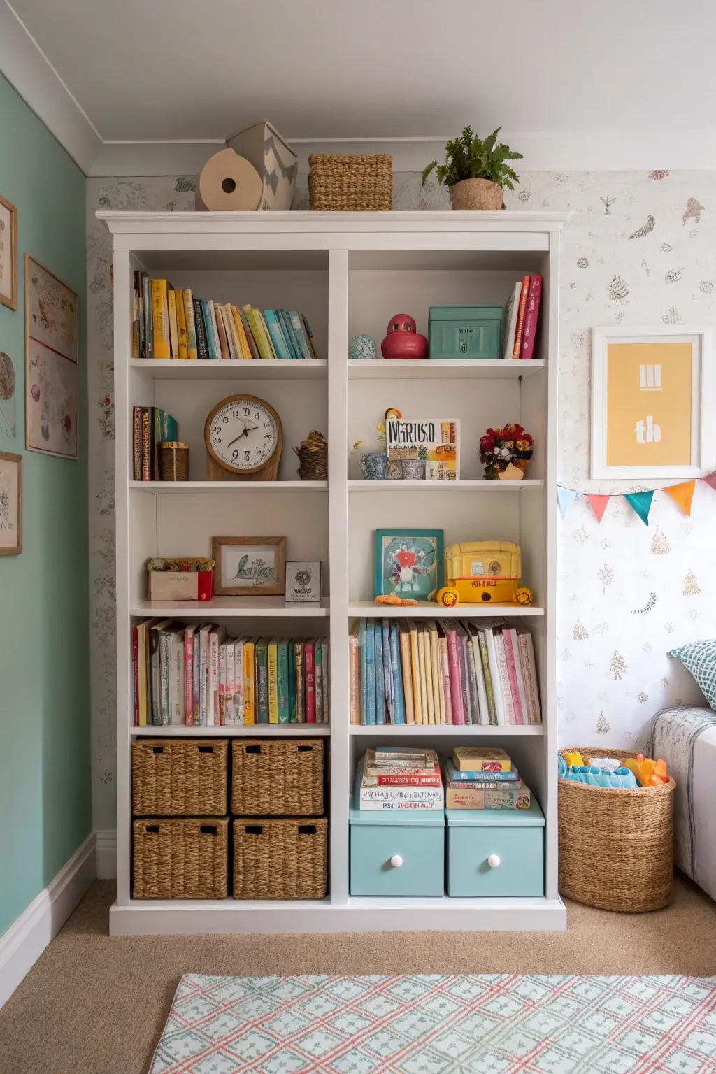 Shared storage encourages unity in shared spaces.