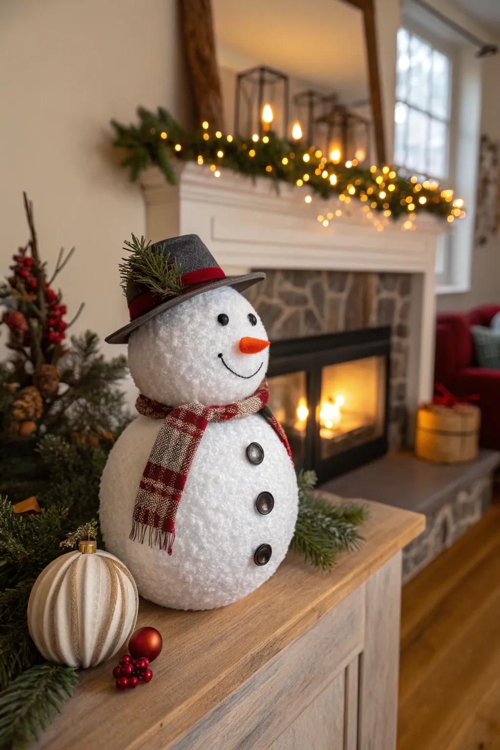 Frosty figure ornaments bring a playful charm to your decor.