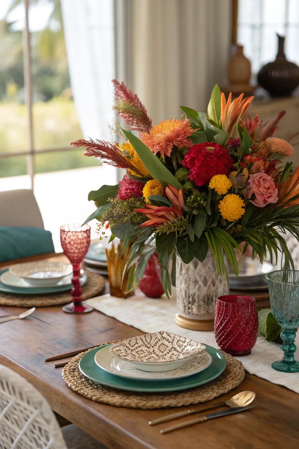 Inventive color schemes add character and vibrancy.