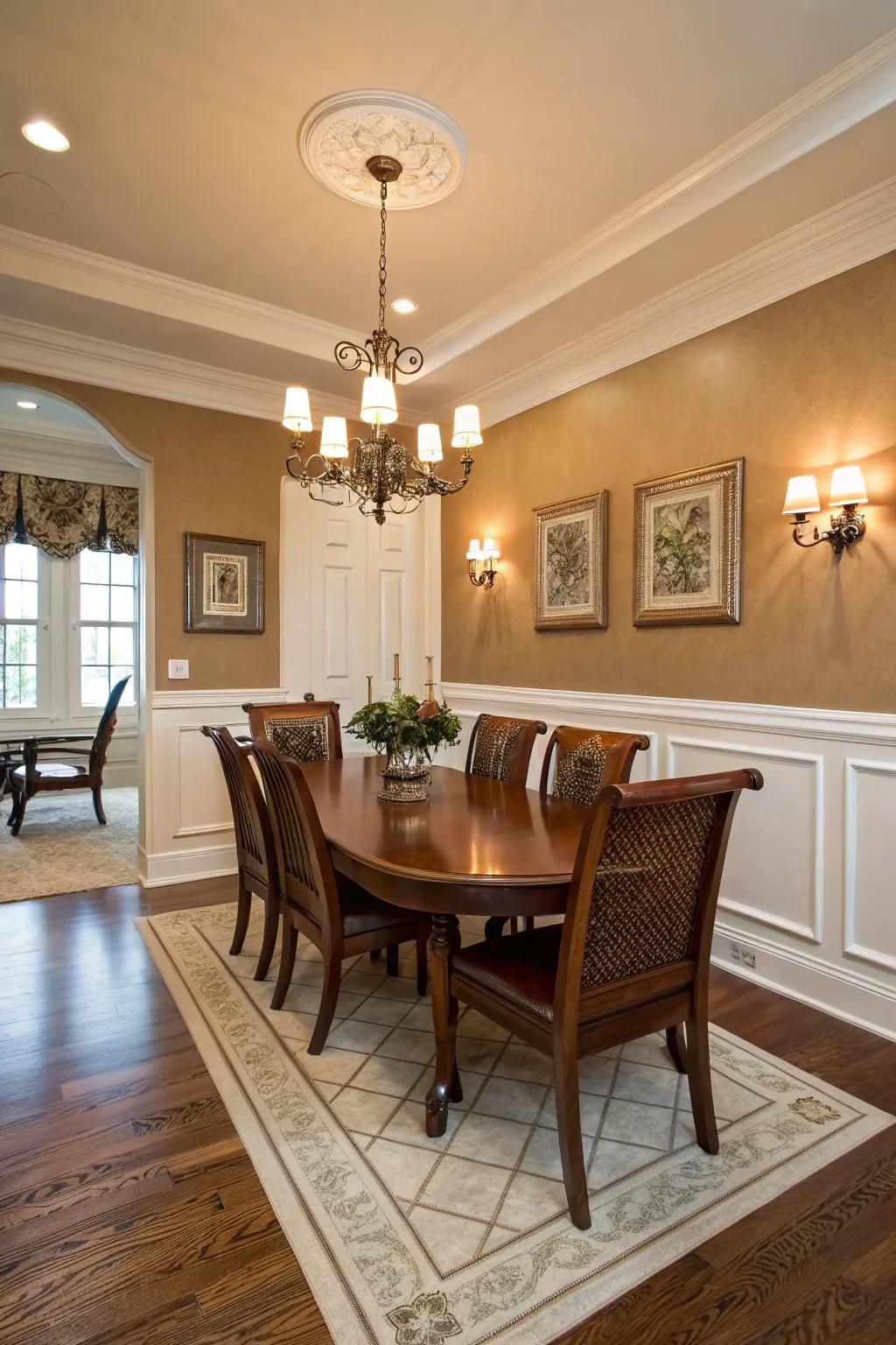 Panel trim introduces a touch of timeless sophistication to any space.