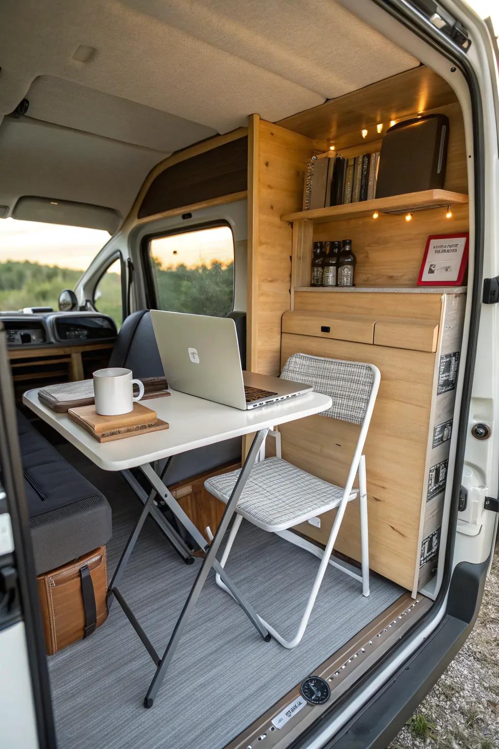 Make the most of tiny areas by designing multi-use spaces for a variety of activities.