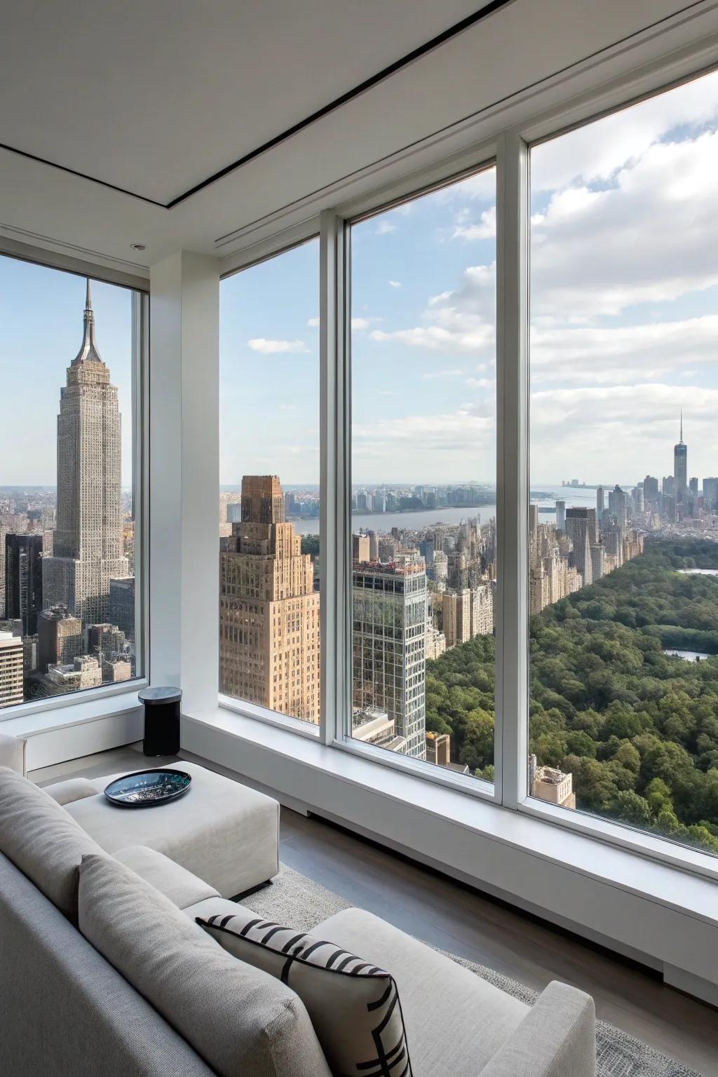 Streamlined borders offer a clean, modern look.