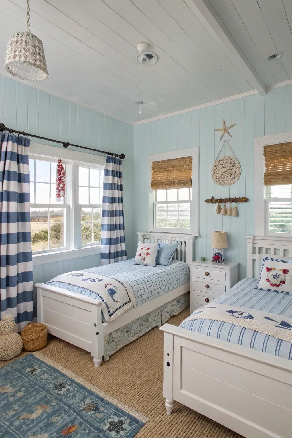 Room theme establishing a specific mood.