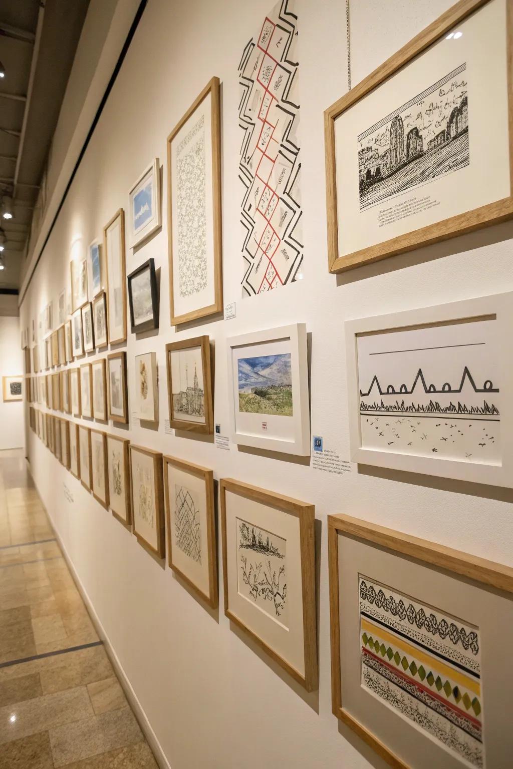 Artistic dividers for a special touch