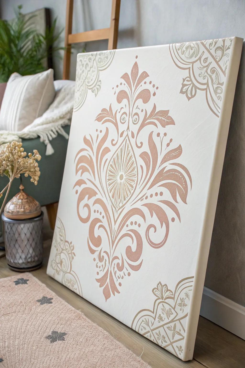Enhance your artwork with patterned designs that add sophistication and depth.
