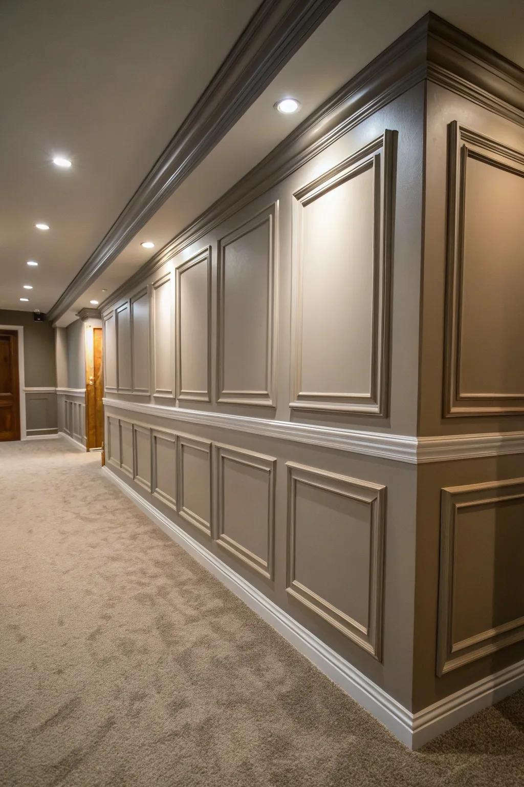 Trim with layers contributes richness and appeal.