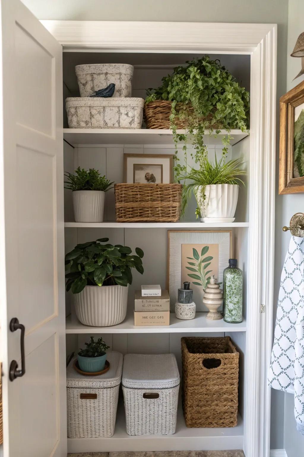 Decorative touches add charm and character.