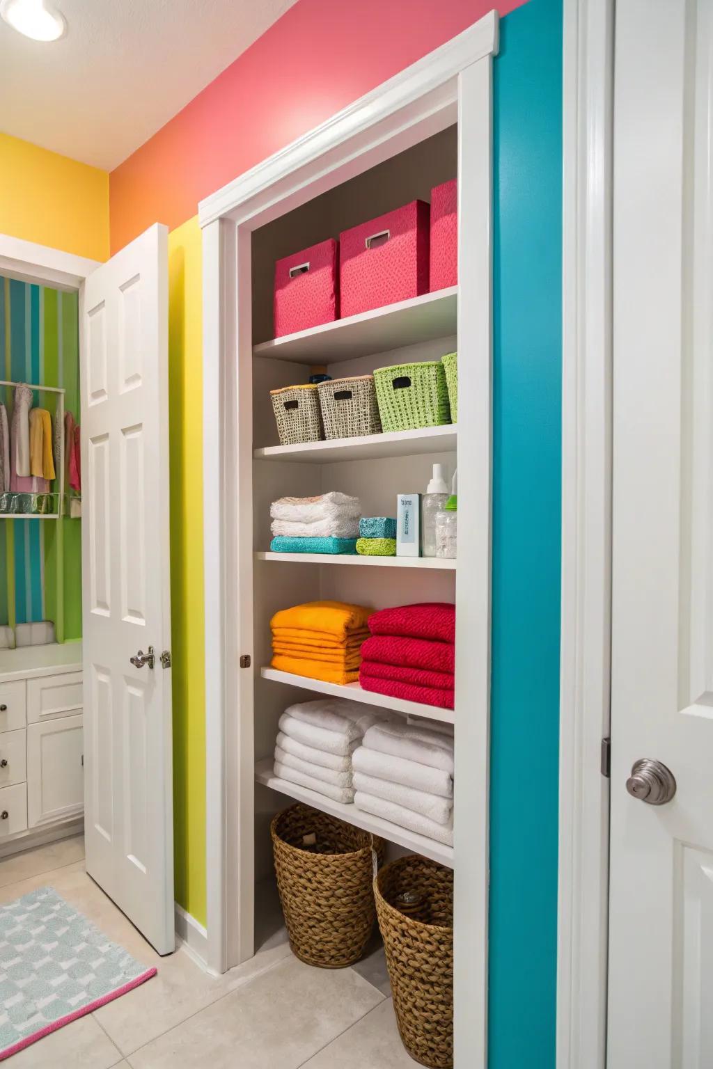 Brighten your area with a splash of color.