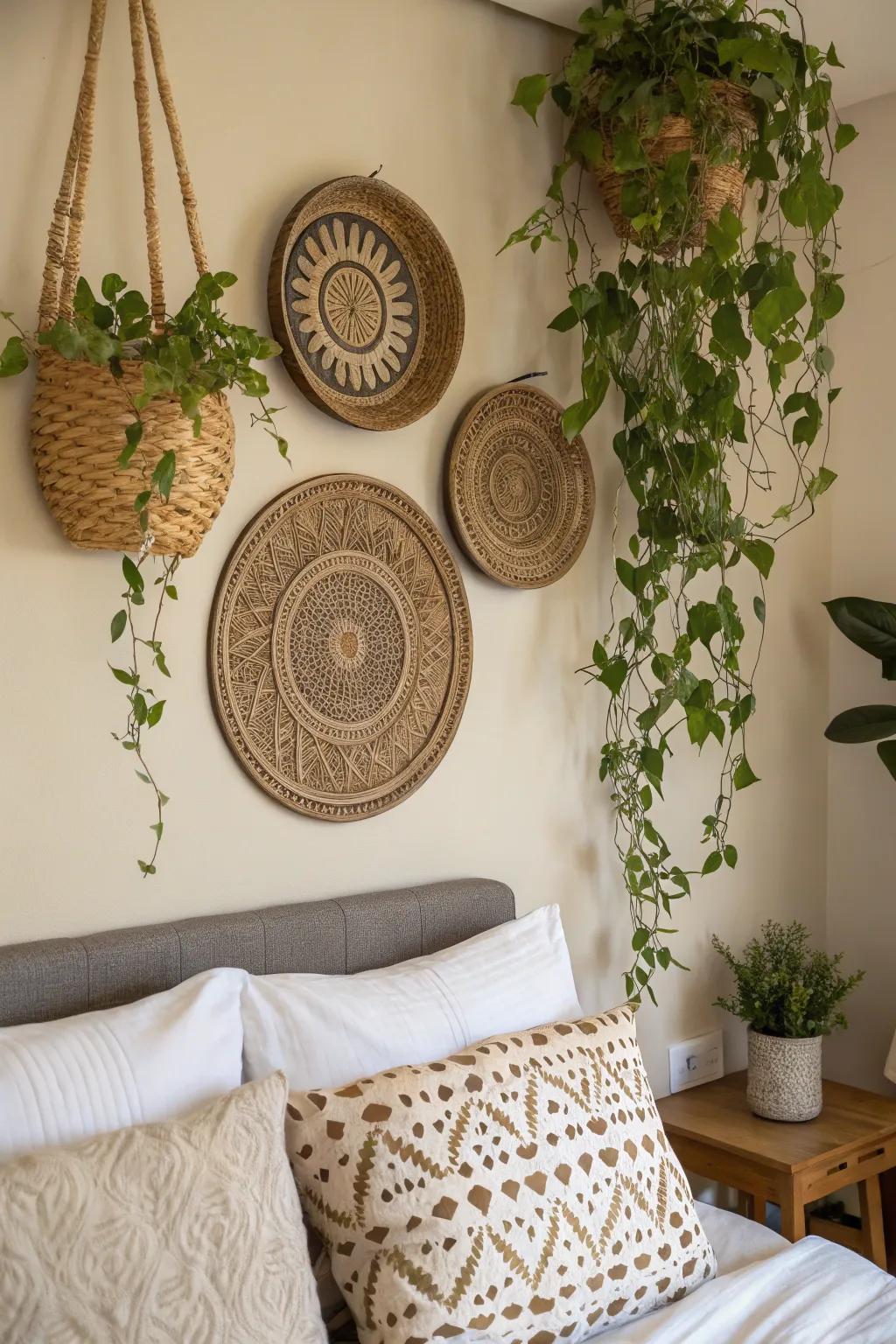 Mounted decor brings character to your walls.