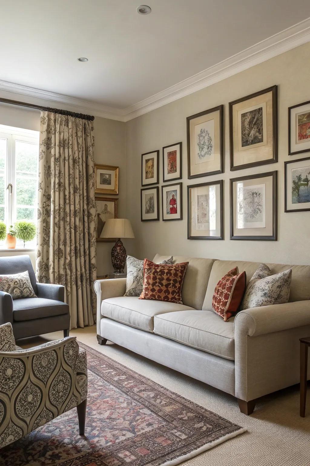 A mix of modern and traditional styles keeps your space timeless.
