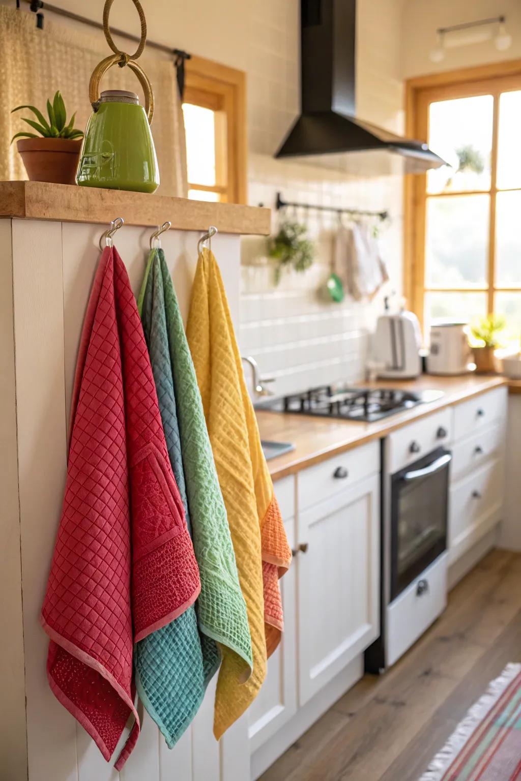 Eco-conscious kitchen cloths offer a practical and sustainable gift alternative.