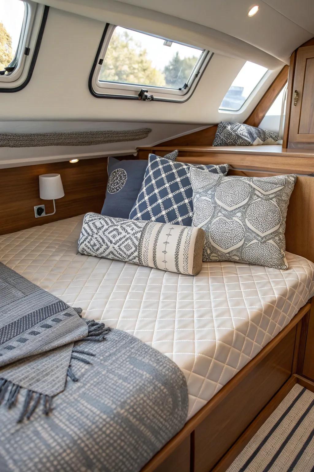 Resilient fabrics that withstand the test of duration and the sea.
