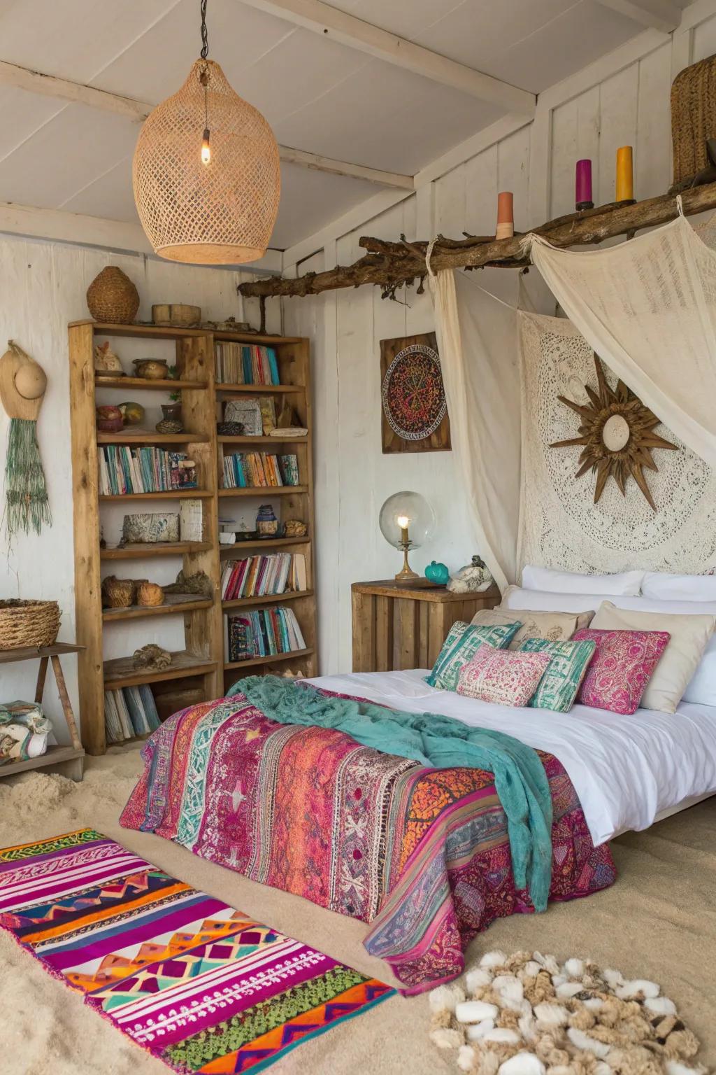 Individual accents craft a unique and welcoming ambiance.