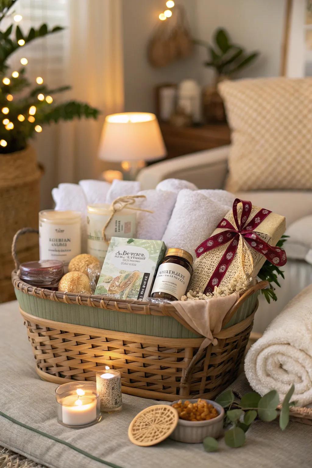 Gift hampers designed for relaxation and enjoyment.