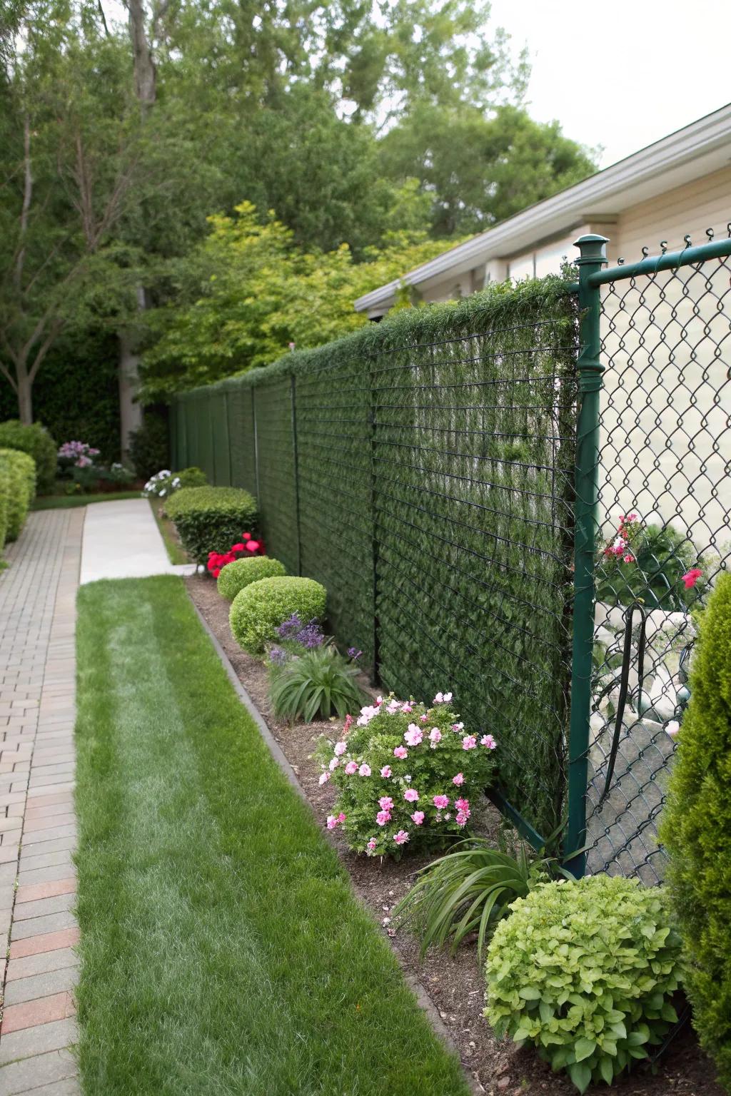 Artificial greenery delivers a lush aesthetic with minimal upkeep.