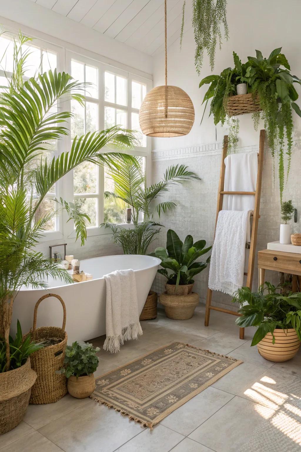 Tropical plants add vibrance and life to coastal areas.