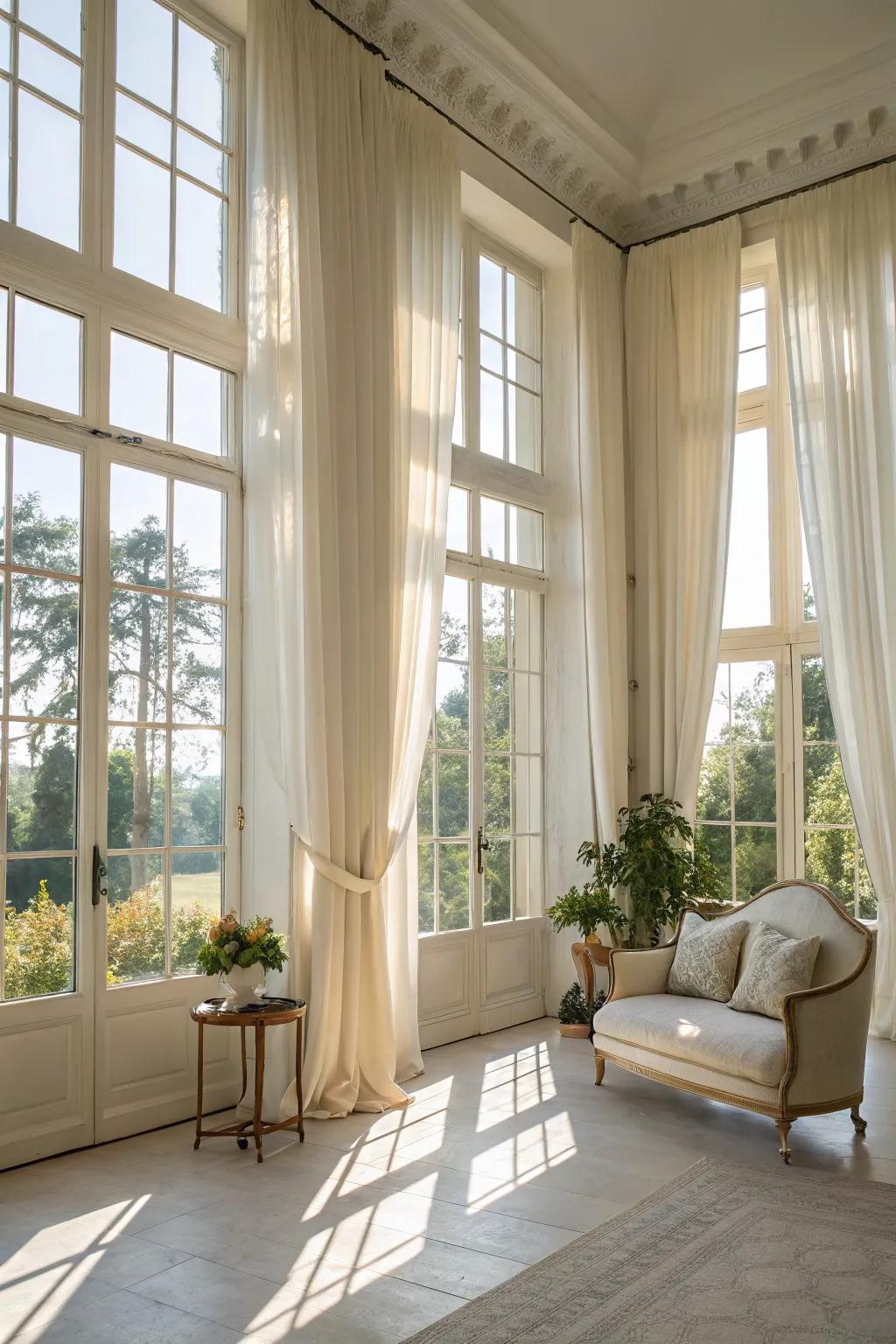 Open areas filled with light enhance the coastal vibe.