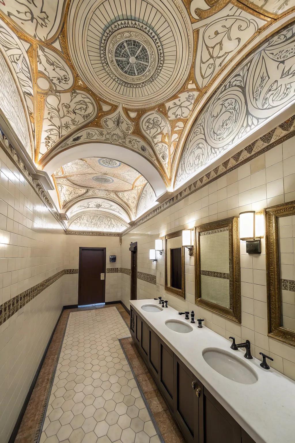 Incorporate fascination using intricate roof designs.