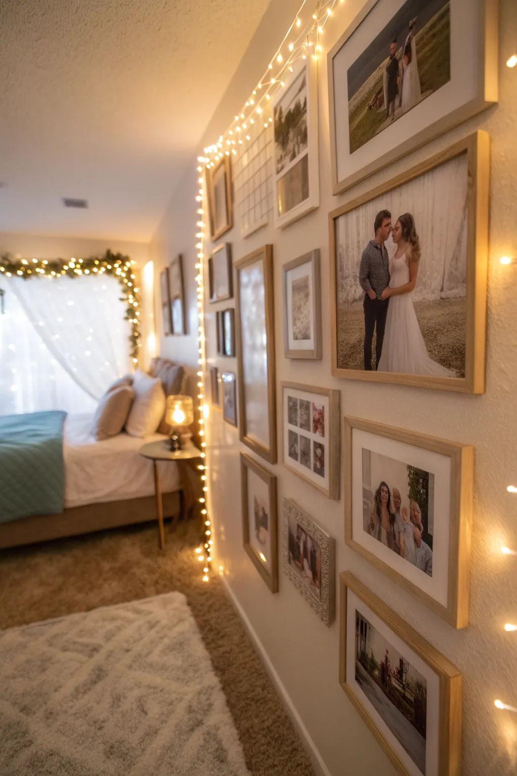 A yearly display captures the progression of your relationship over the years.