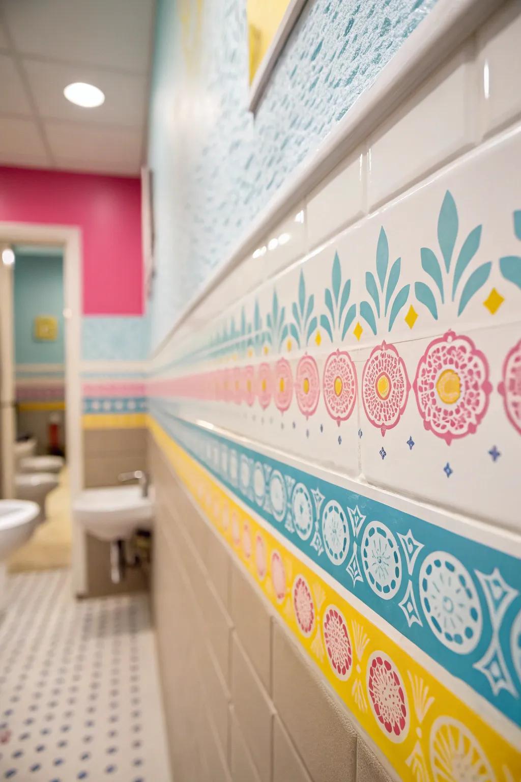 Vivid hues inject energy and cheer into your home, creating a vibrant atmosphere.