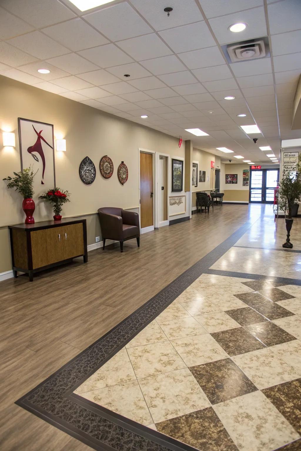 Long-lasting flooring that survives through the years.