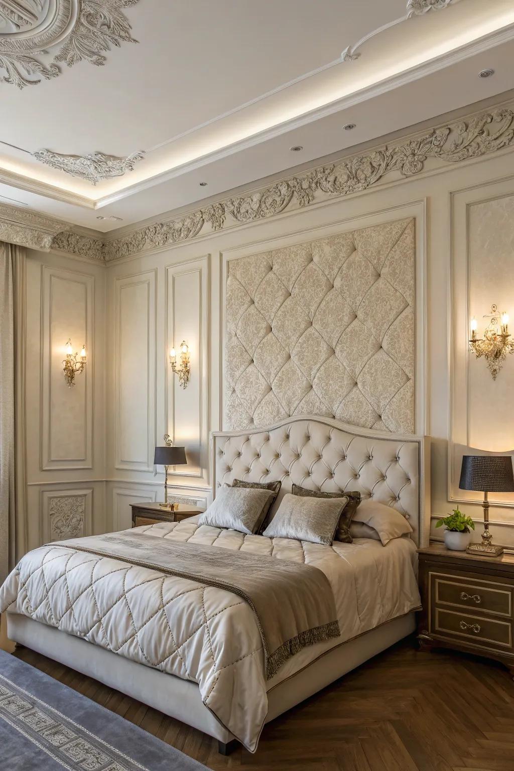 Architectural elements add elegance and sophistication.