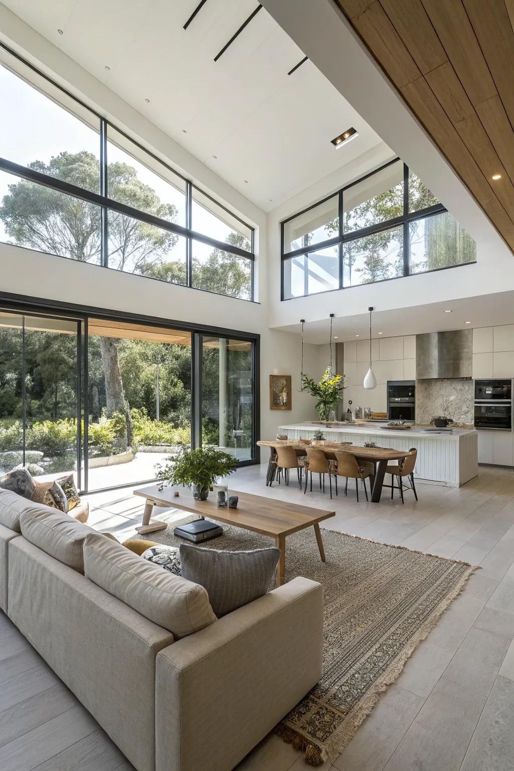 A spacious and open living area that encourages effortless movement and comfort.