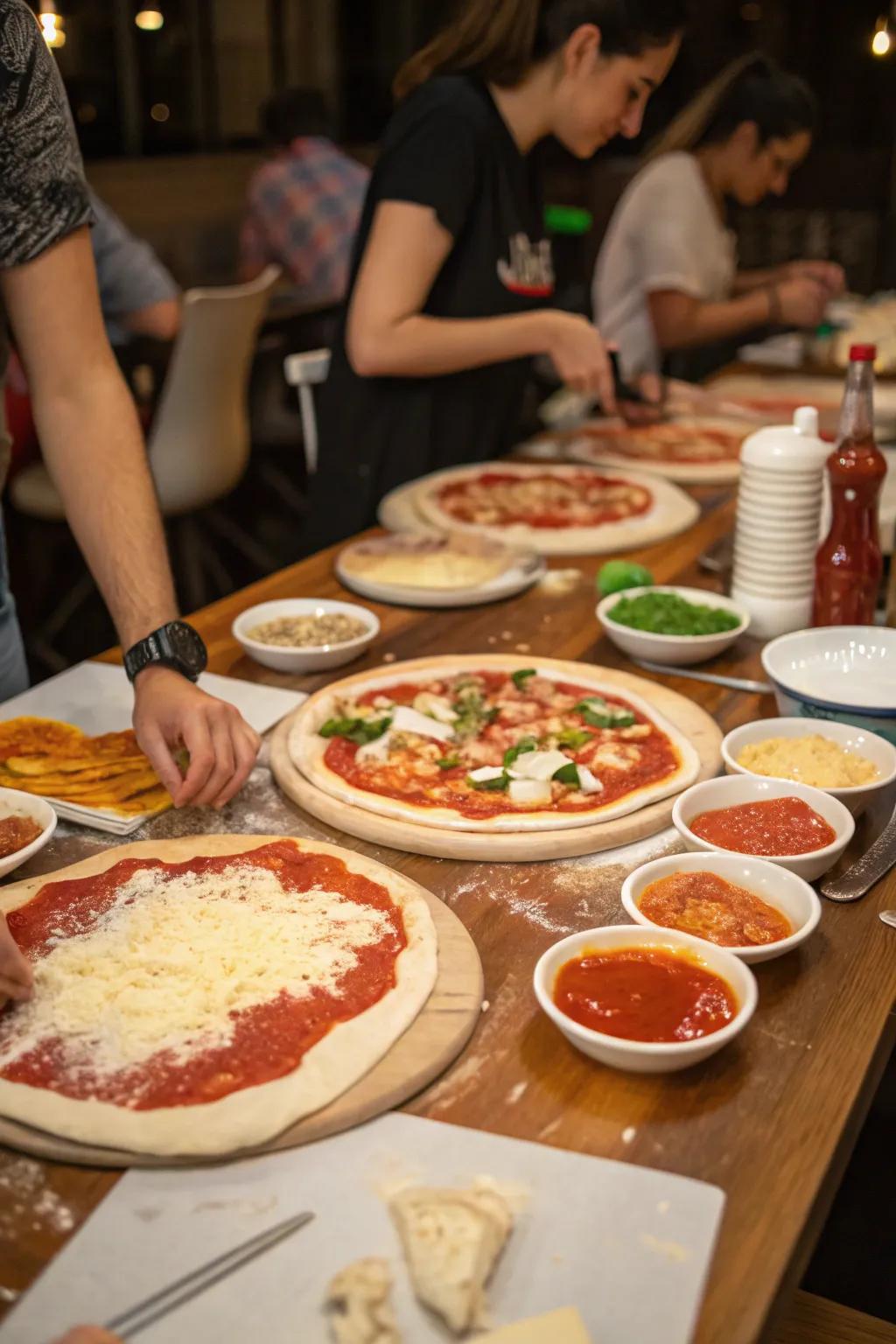 Develop cooking masterpieces with a DIY flatbread night.