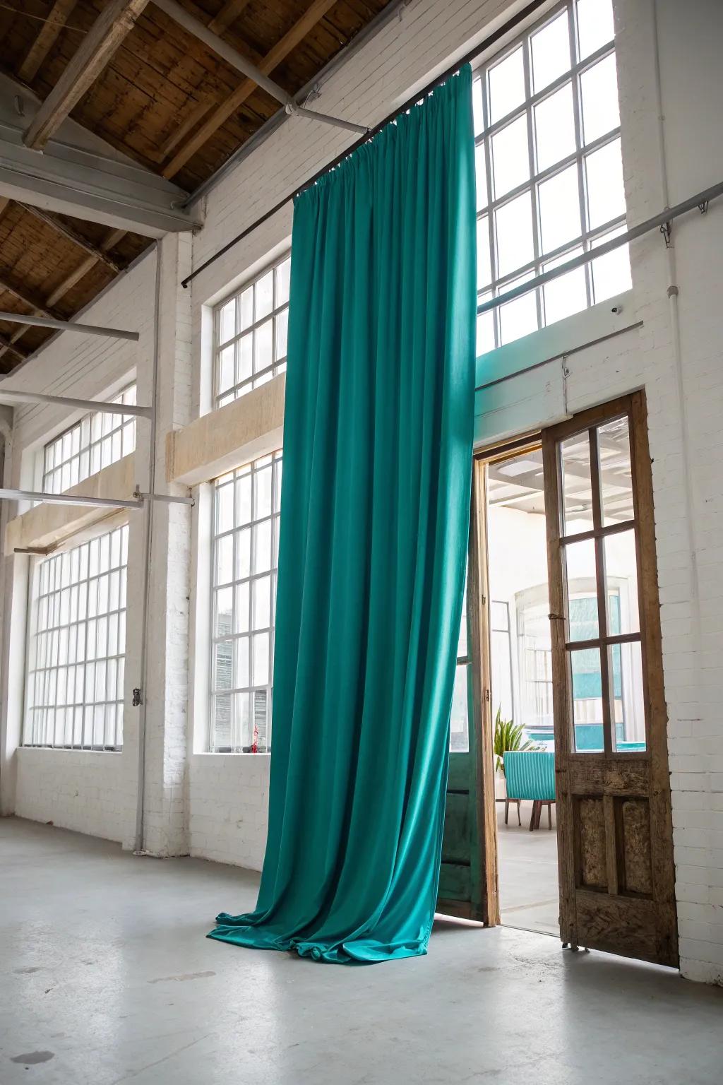 Striking drapes deliver energy and style to any room.