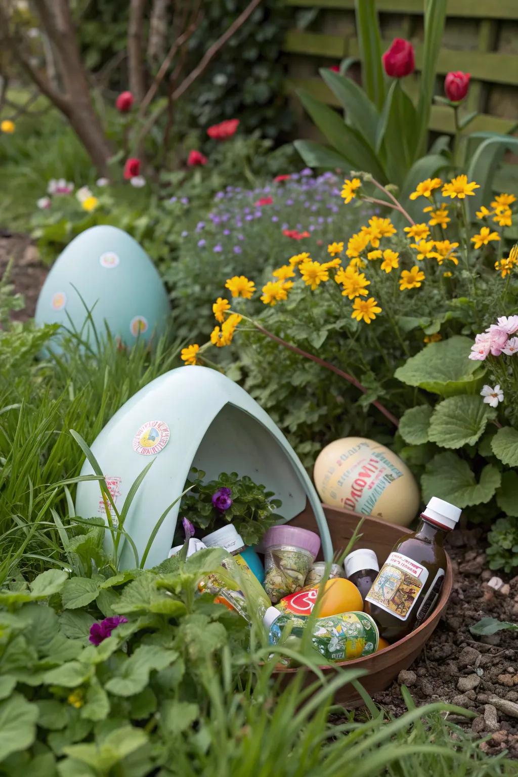 Bring fun to your Easter with a grown-up egg hunt.