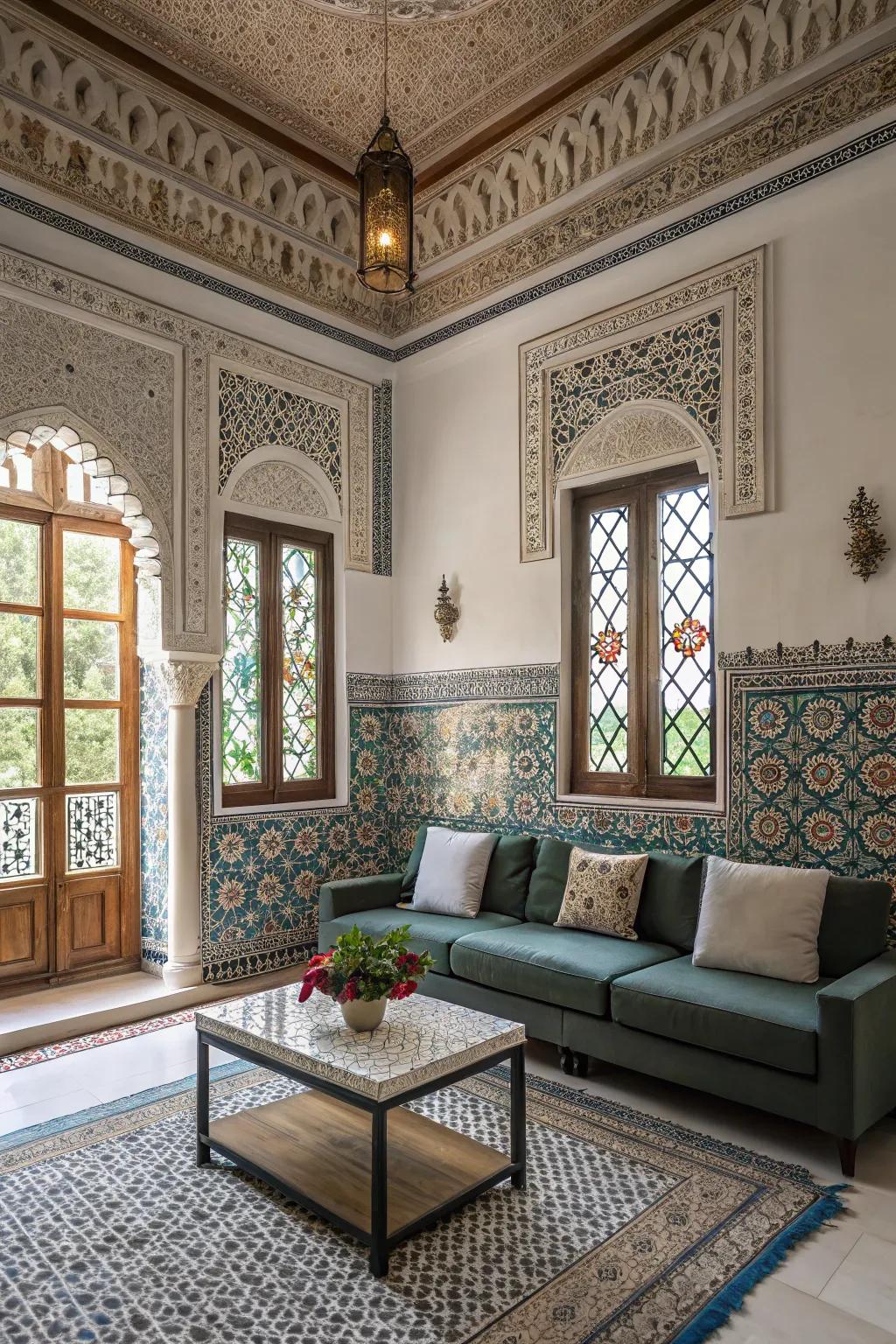 Merge tradition with modernity for a distinctive style.