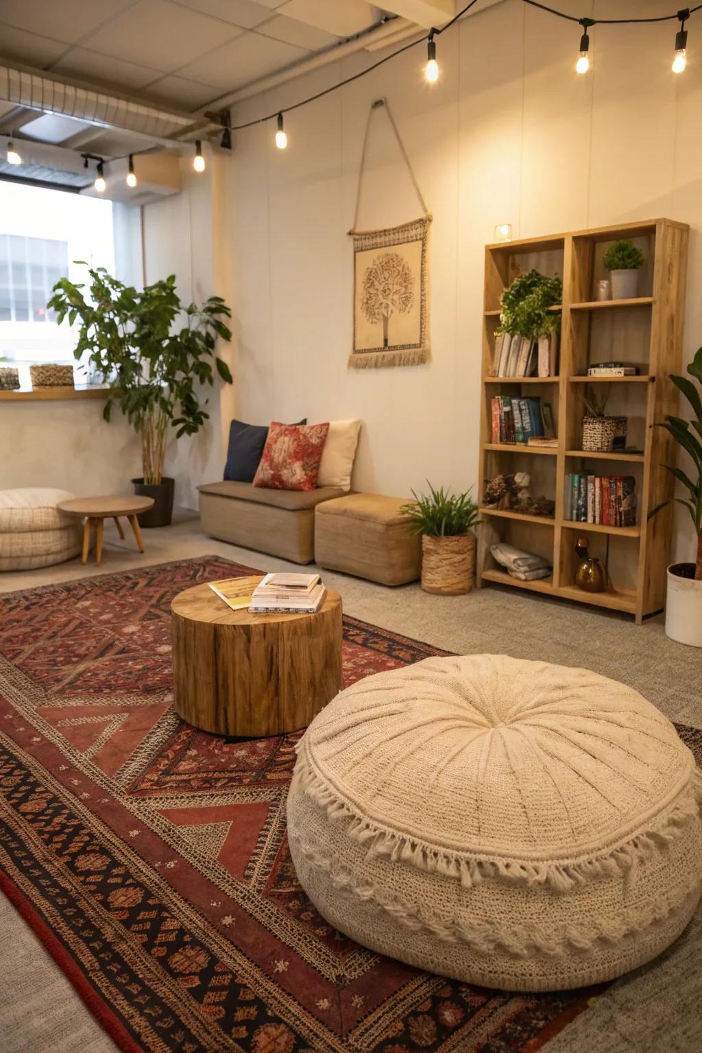 A serene space perfect for unwinding.