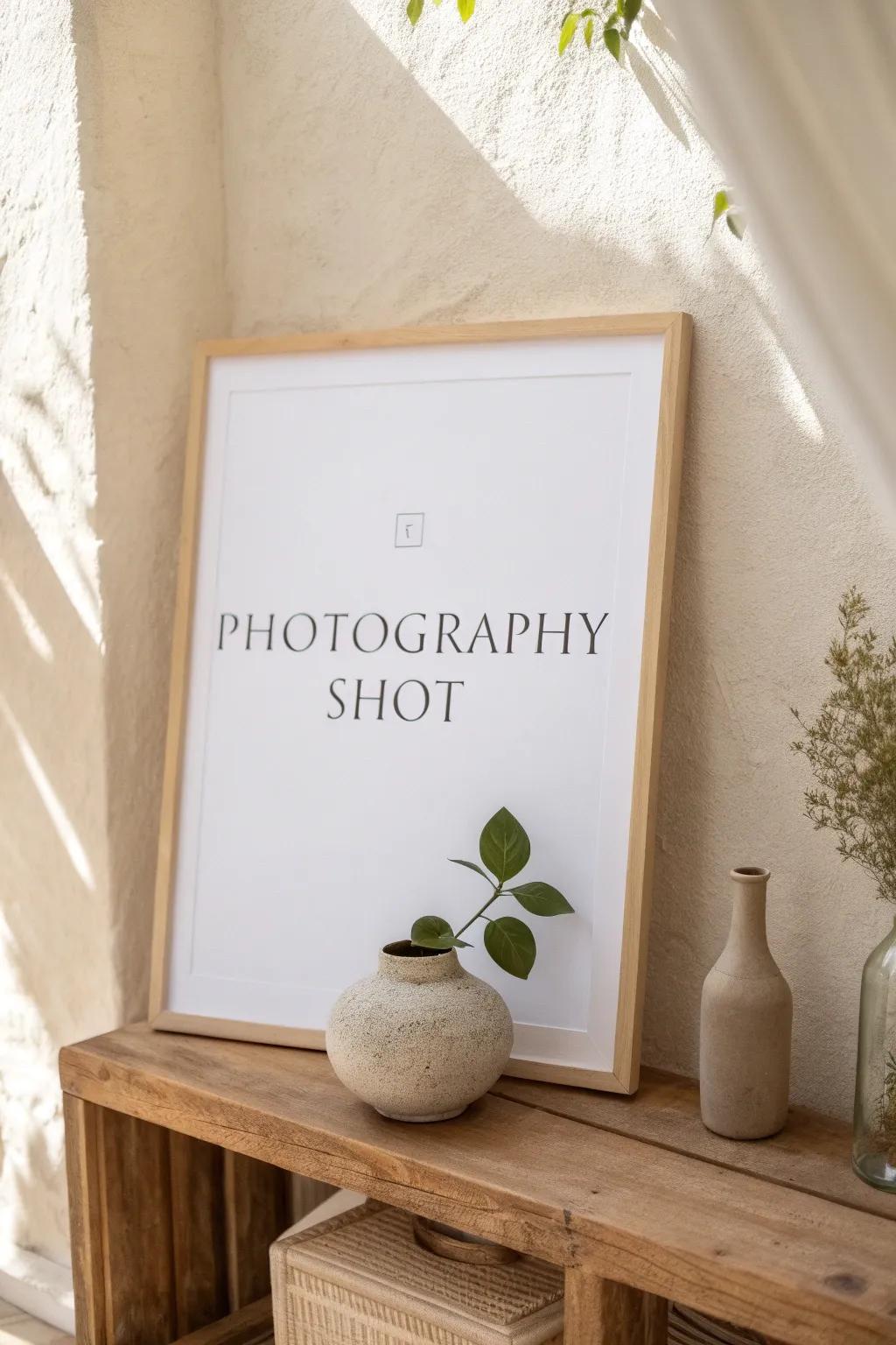 Embrace straightforwardness with a simple event poster layout.