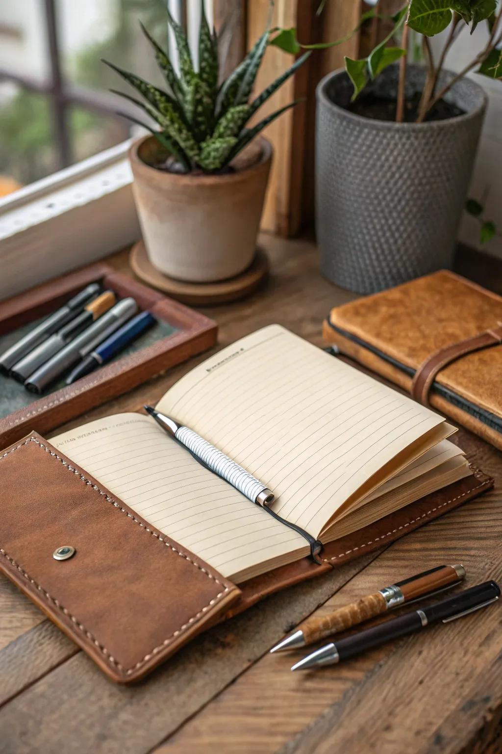 Let your creativity flow with this beautifully made book.
