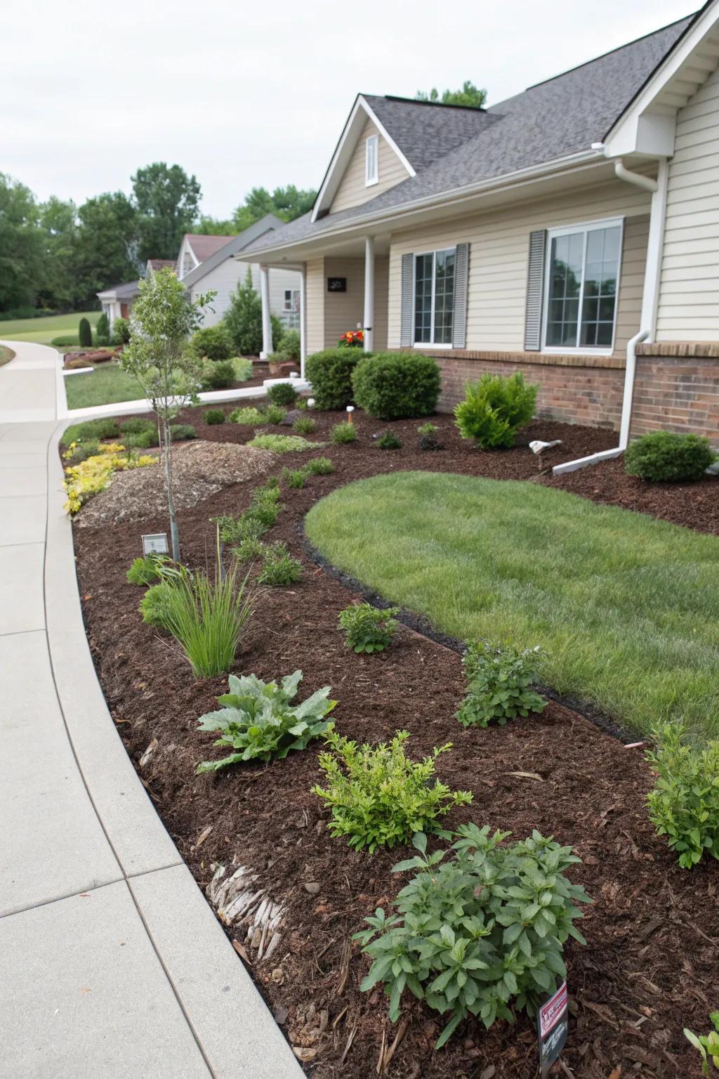 Mulch keeps your plants healthy and happy.