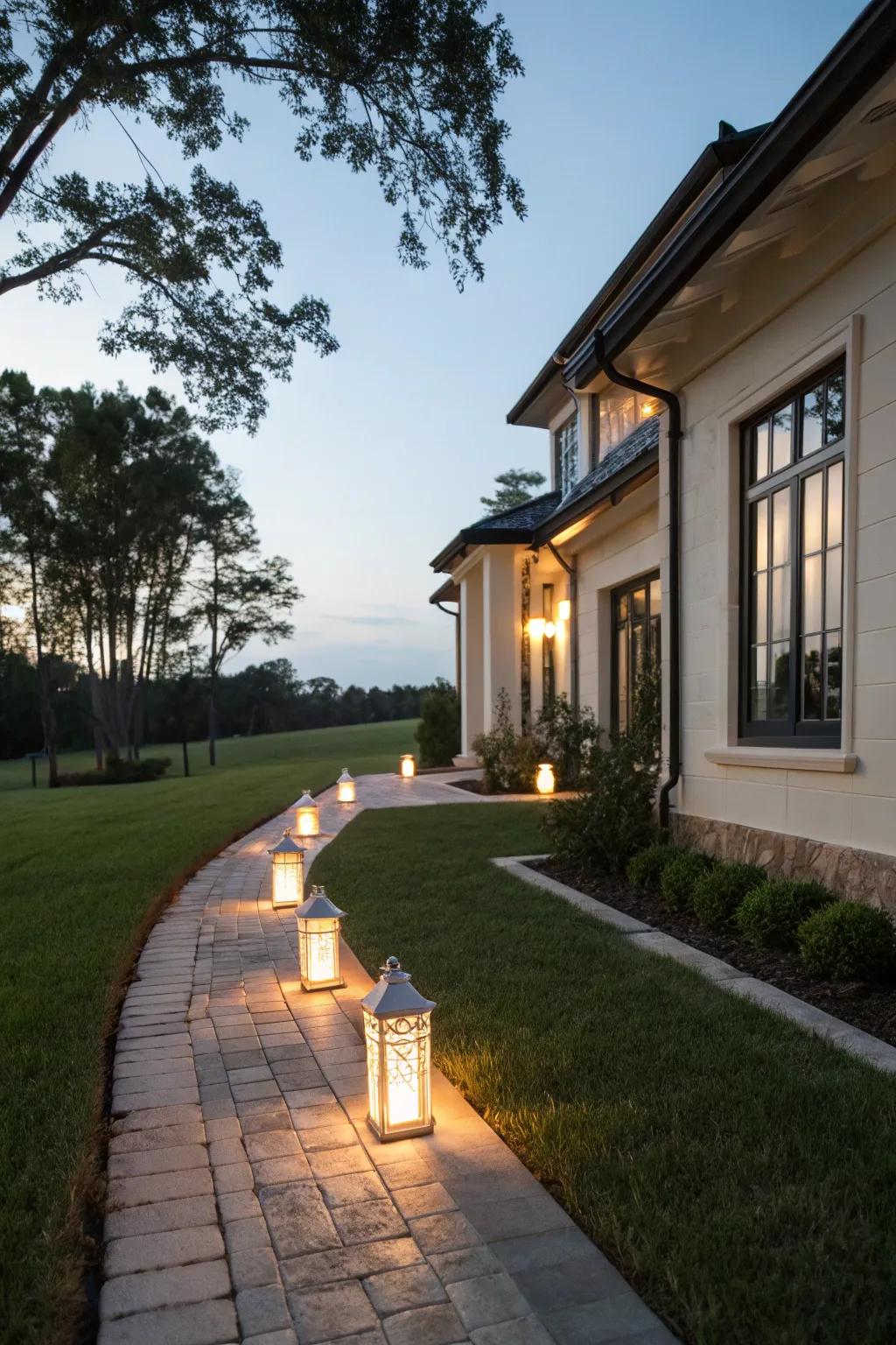Outdoor lighting enhances your home's appearance and safety.