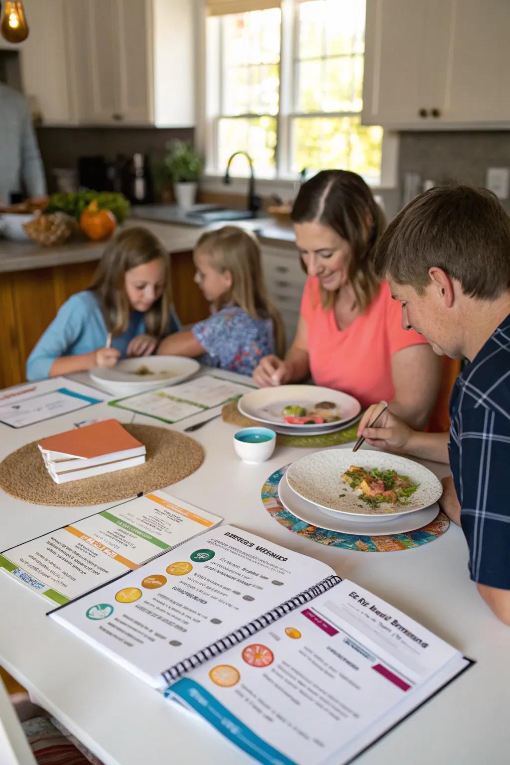 Mastering meal planning in unison for a week filled with delicious, stress-free meals.