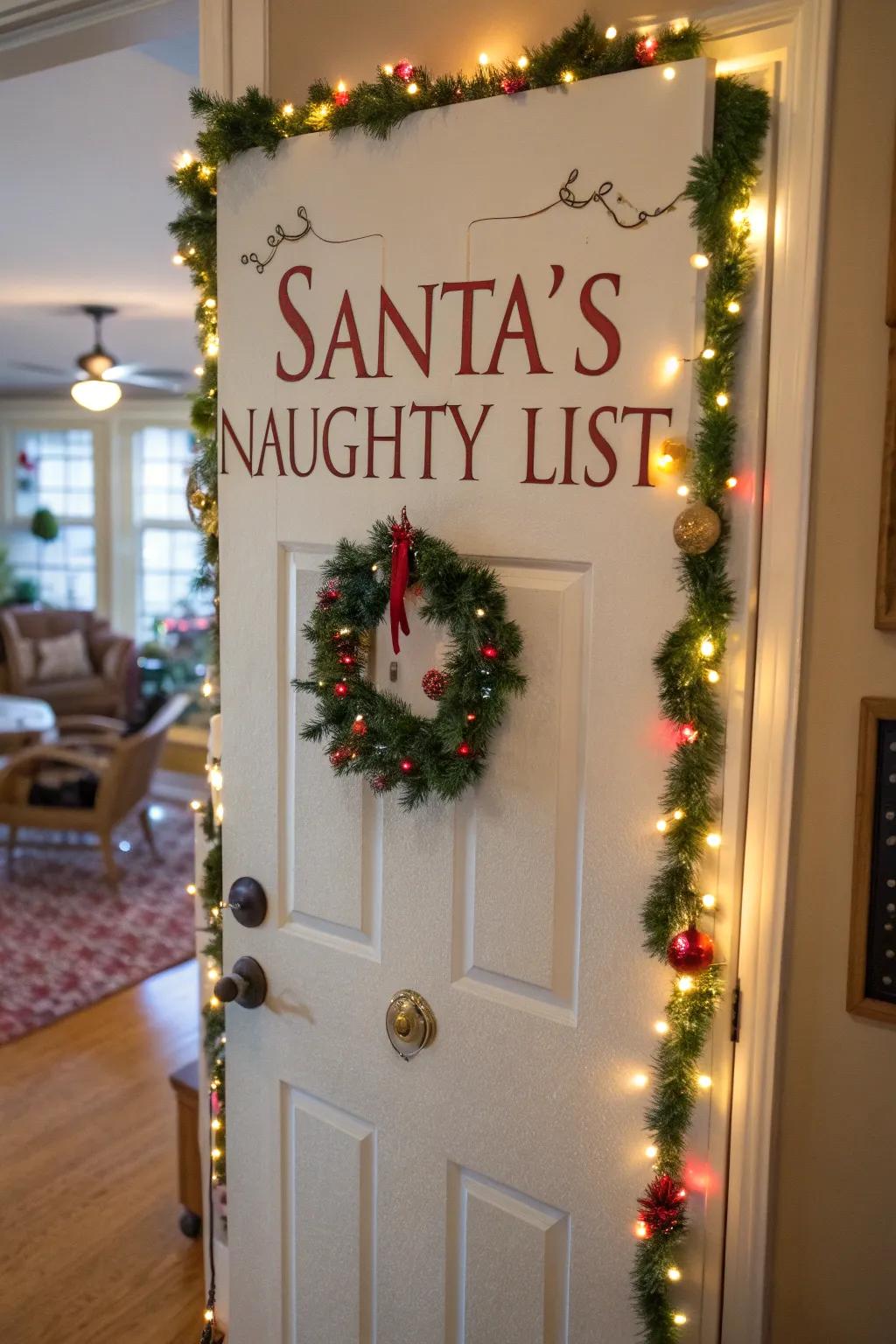 A playful Bad List brings laughter and holiday cheer to your doorstep.
