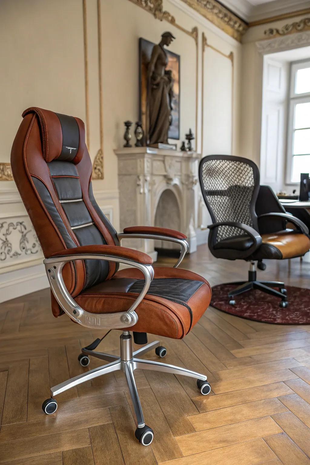 Using materials for style and use.