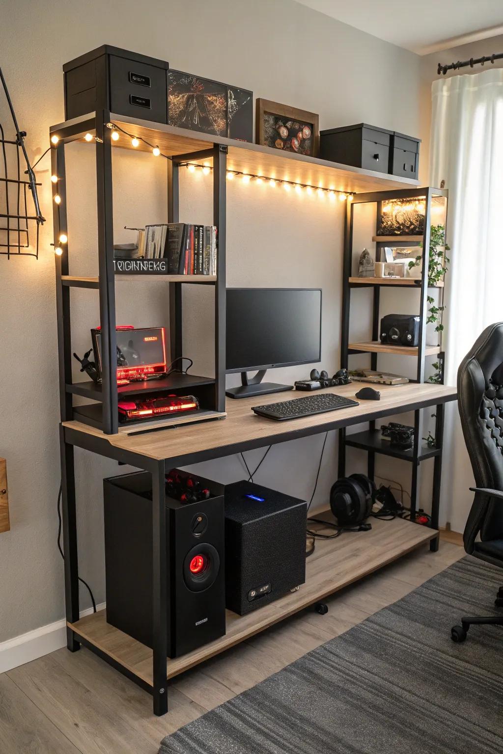 Customizable setups allow for individual expression and flexibility.