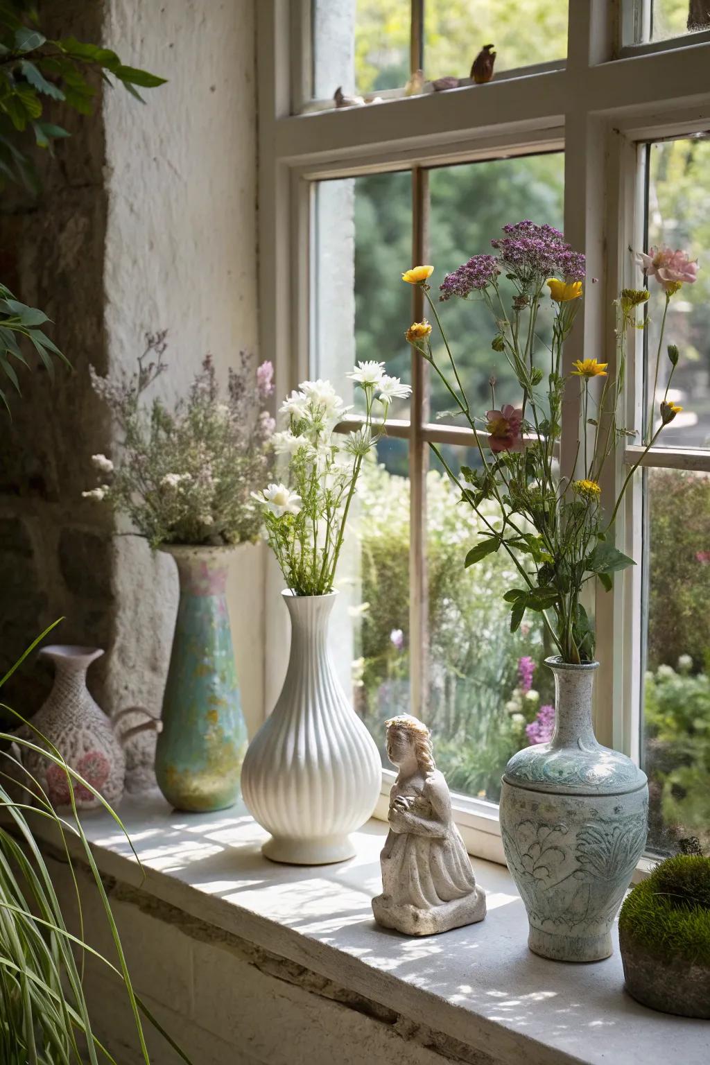 Turn your window into an artistic display.