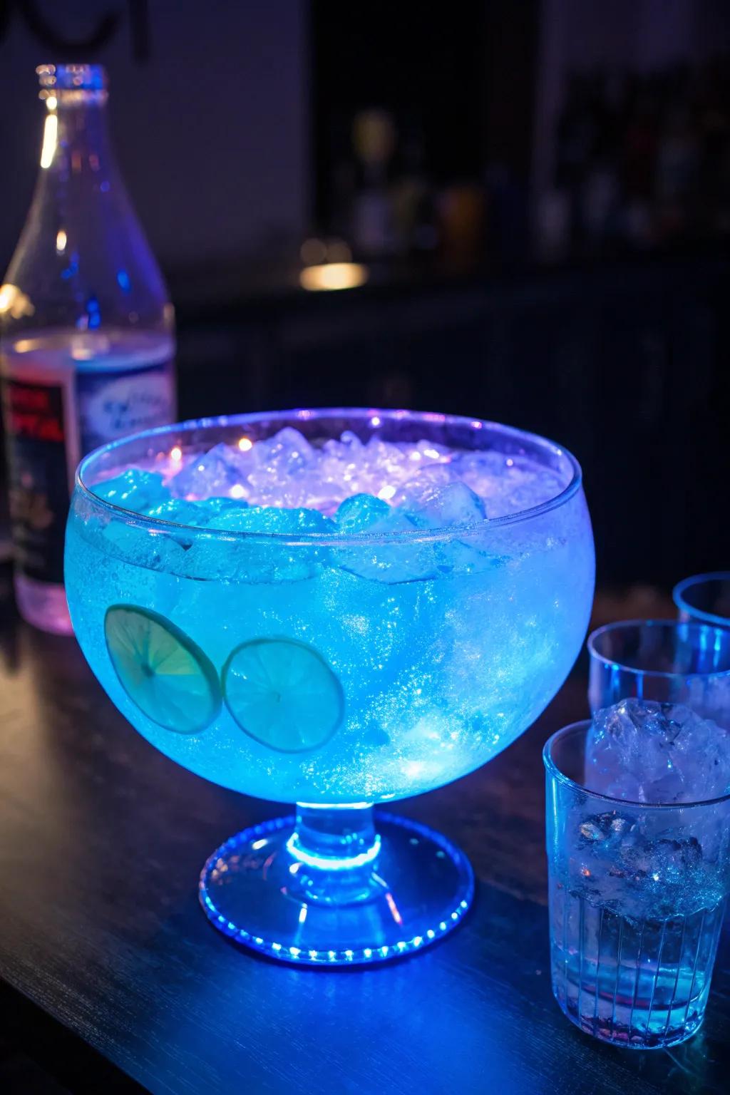 Serve up a luminous punch that steals the show.
