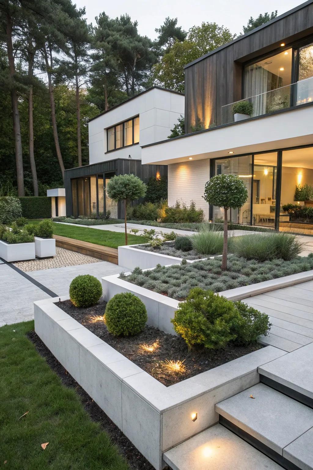 Modern layouts offer elegant simplicity.