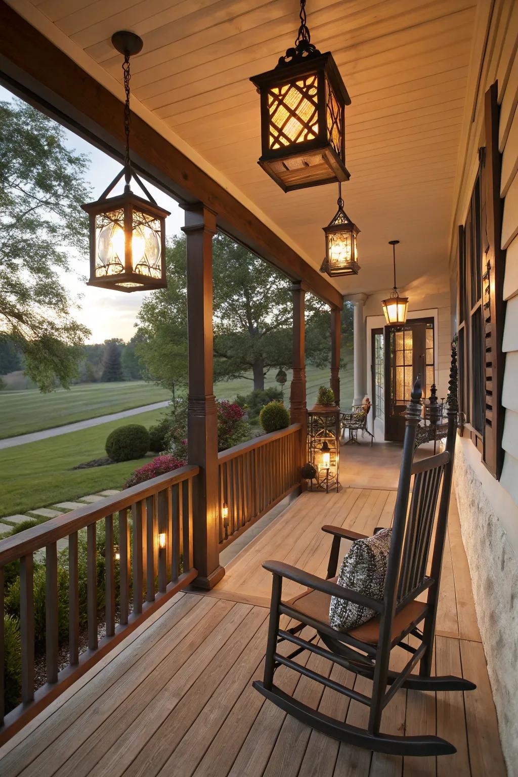 Fashion a hauntingly exquisite ambiance utilizing beacon fixtures.